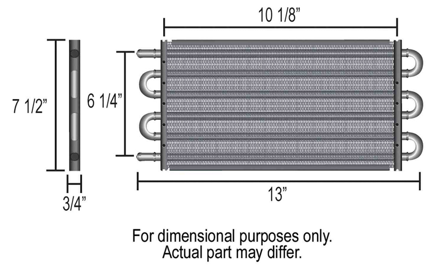 Derale Automatic Transmission Oil Cooler Kit 12906