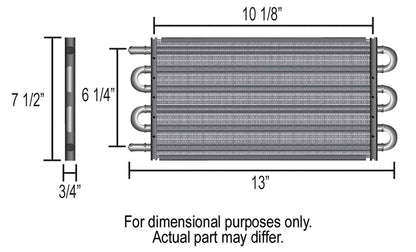 Derale Automatic Transmission Oil Cooler Kit 12906