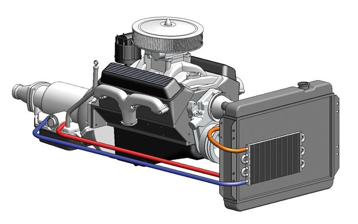 Derale Automatic Transmission Oil Cooler Kit 12906