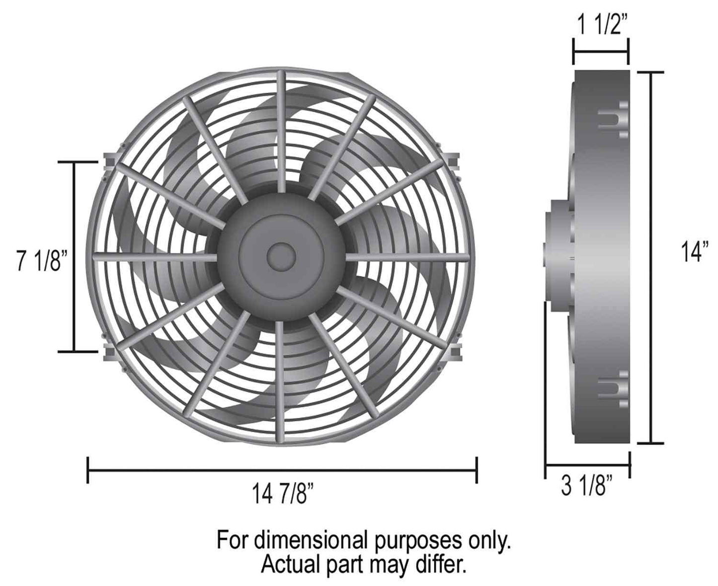 Derale Engine Cooling Fan 18914