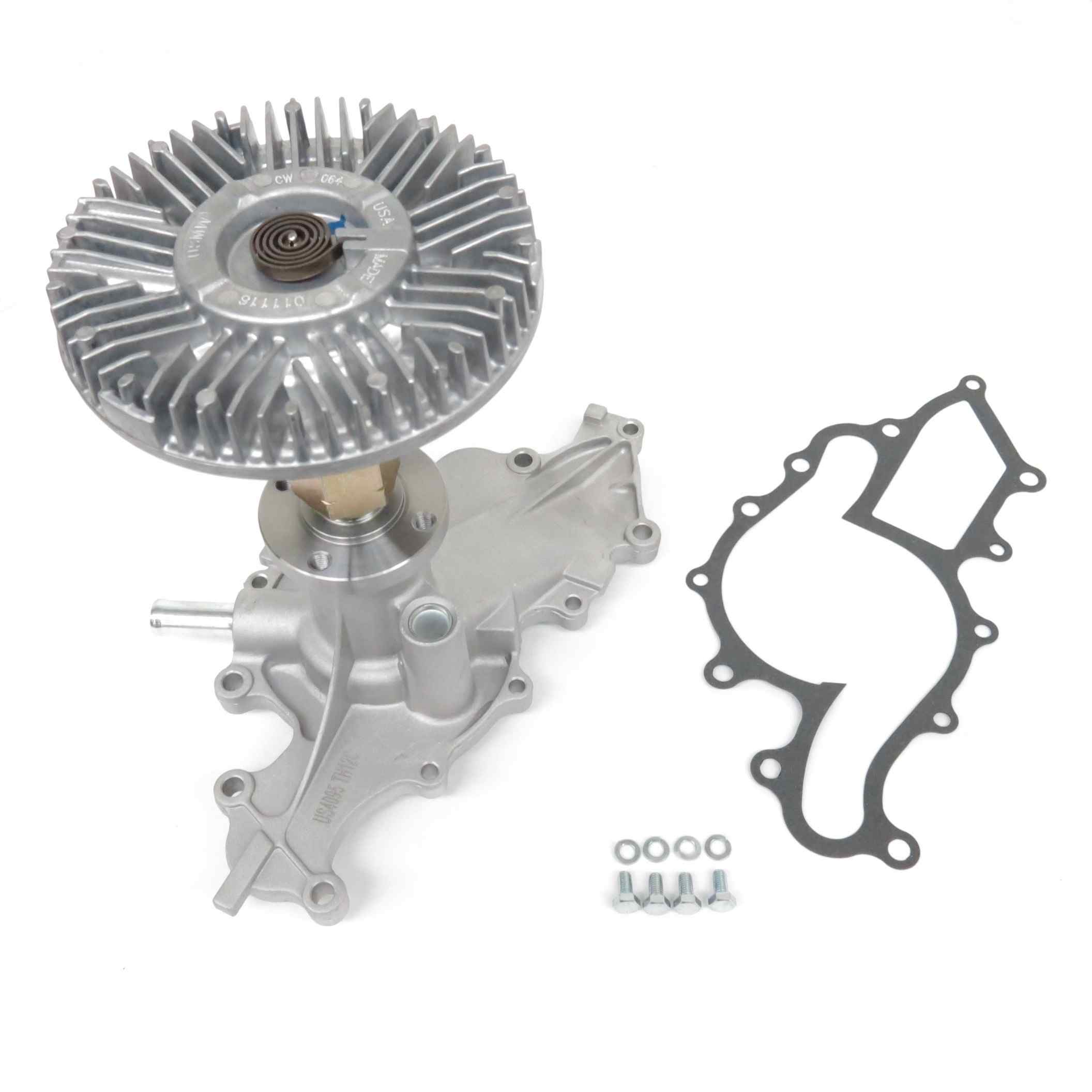 US Motor Works Engine Water Pump with Fan Clutch MCK1017