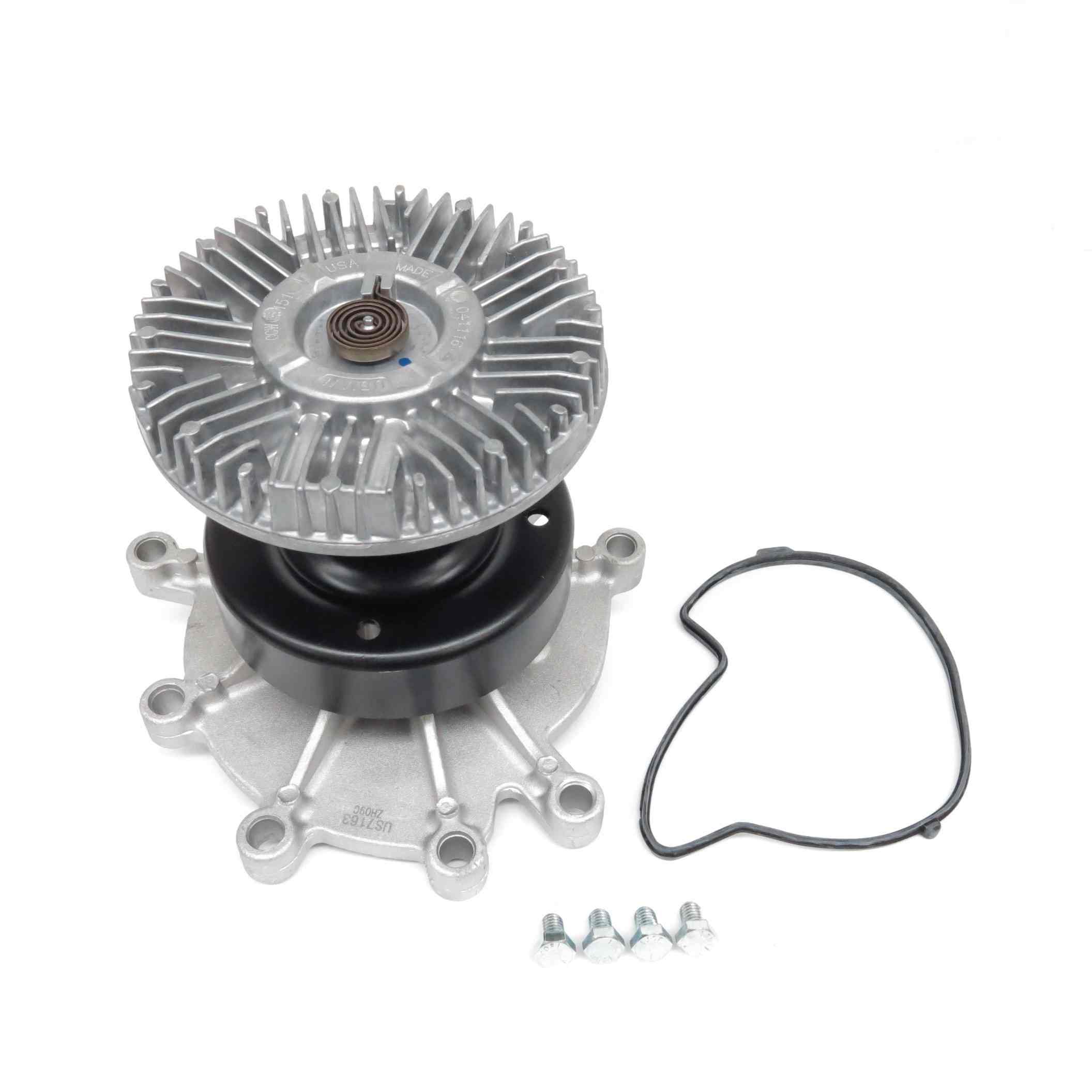 US Motor Works Engine Water Pump with Fan Clutch MCK1082