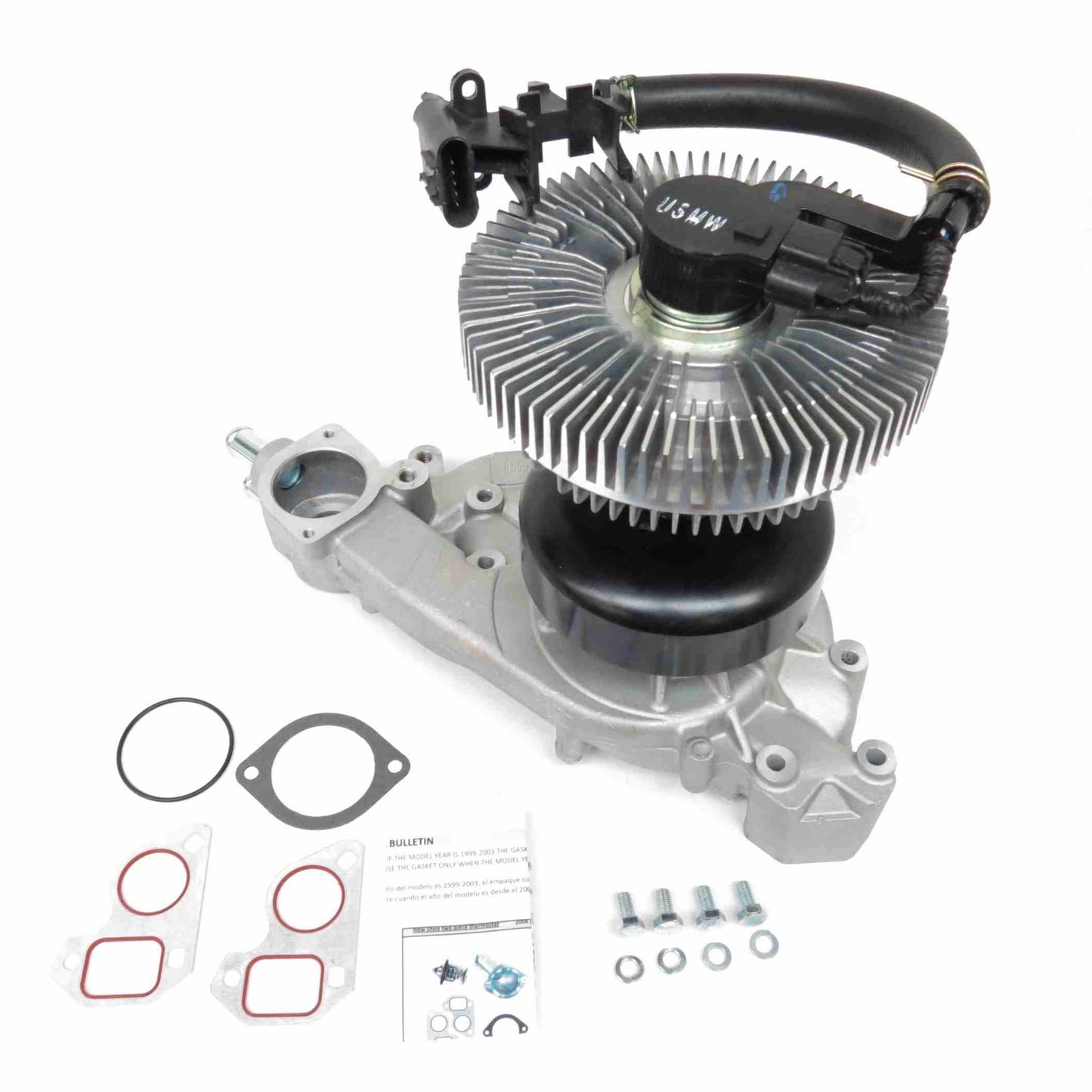 US Motor Works Engine Water Pump with Fan Clutch MCK2001