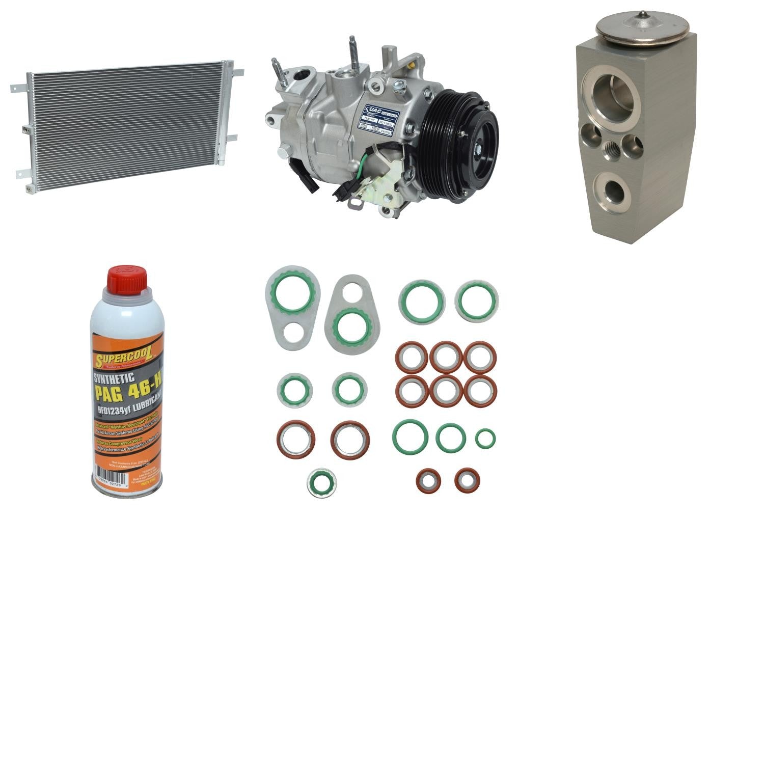 UAC A/C Compressor and Component Kit KT1029A main image