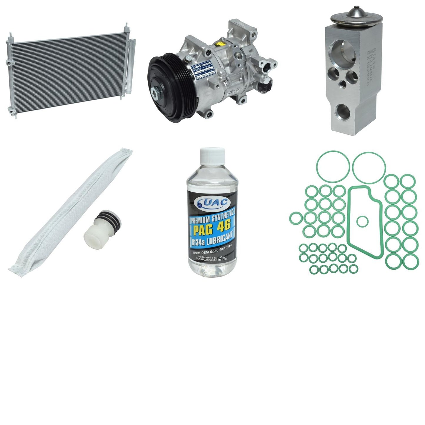 UAC A/C Compressor and Component Kit KT1062A main image