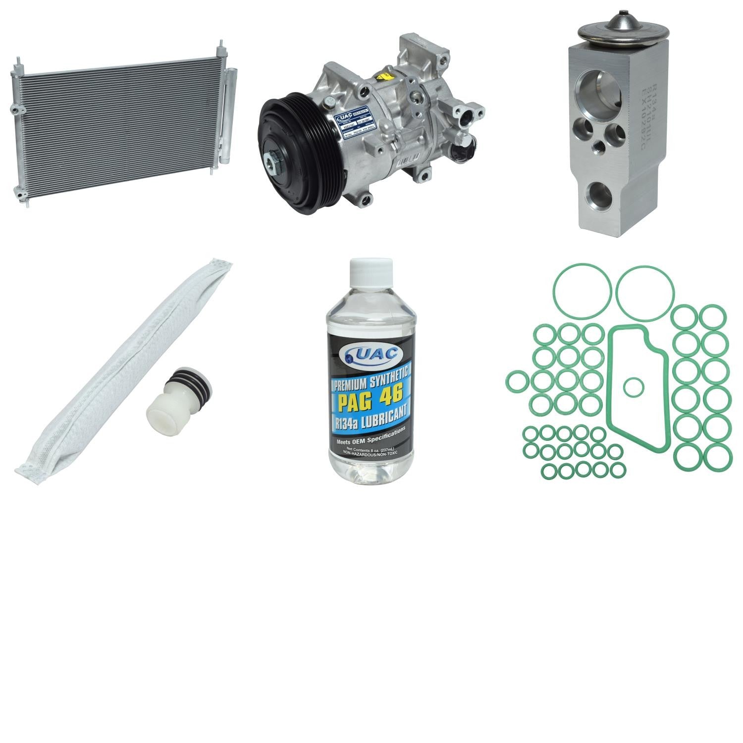 UAC A/C Compressor and Component Kit KT1062A main image