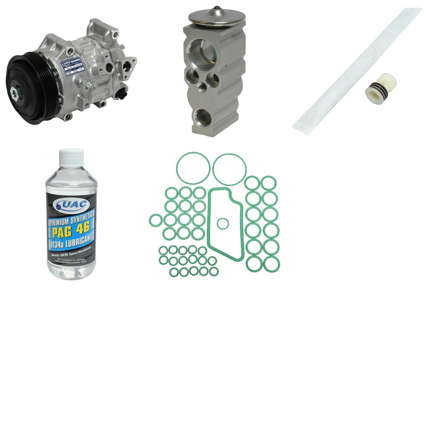 UAC A/C Compressor and Component Kit KT1067 main image