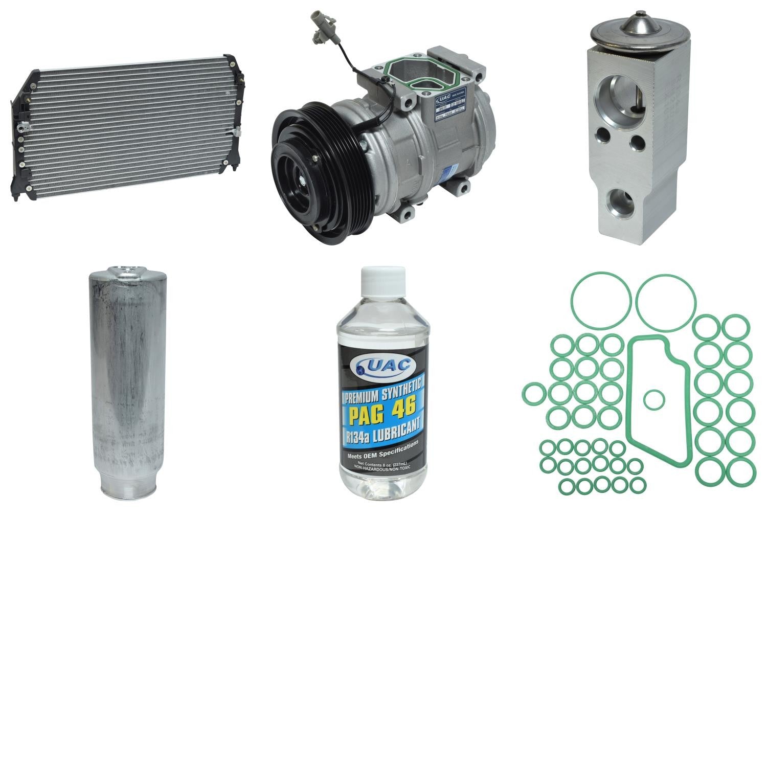 UAC A/C Compressor and Component Kit KT1687A main image