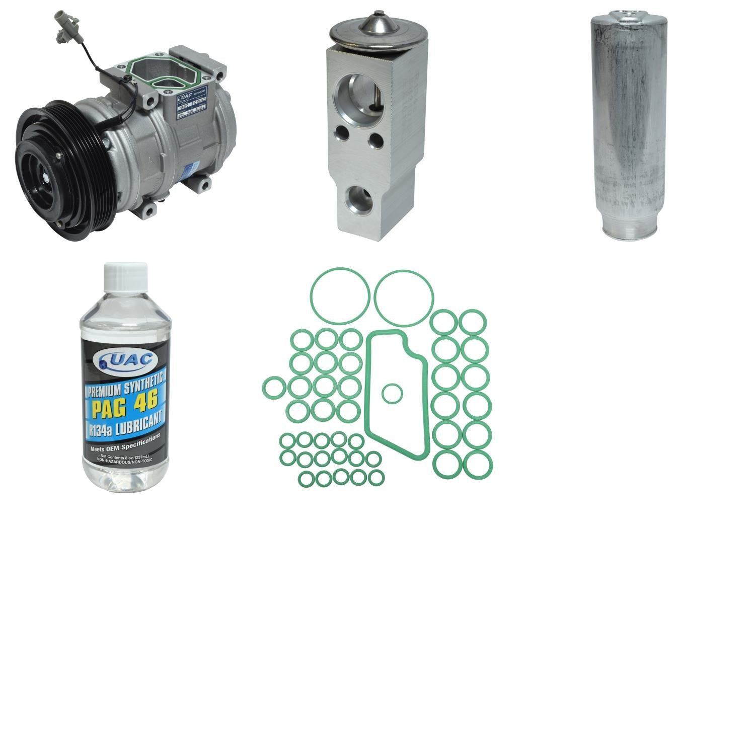 UAC A/C Compressor and Component Kit KT1687 main image