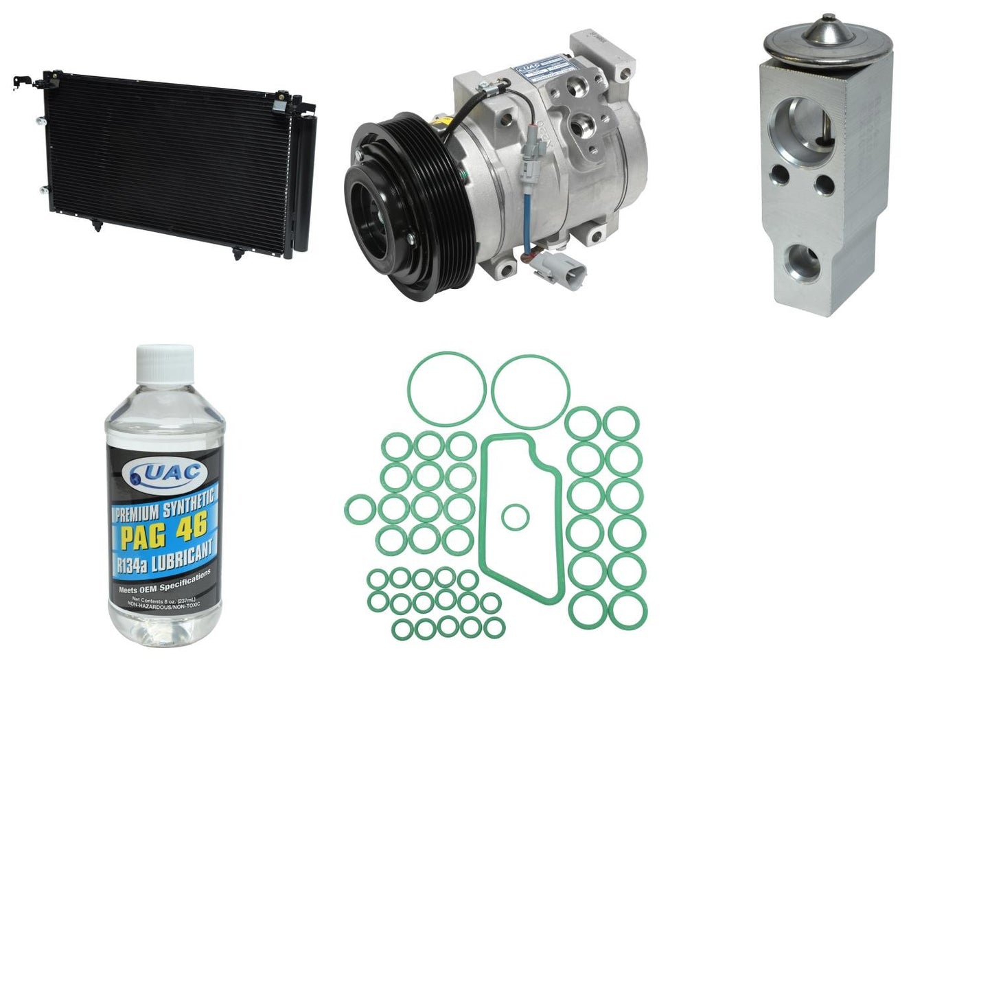 UAC A/C Compressor and Component Kit KT1973A main image