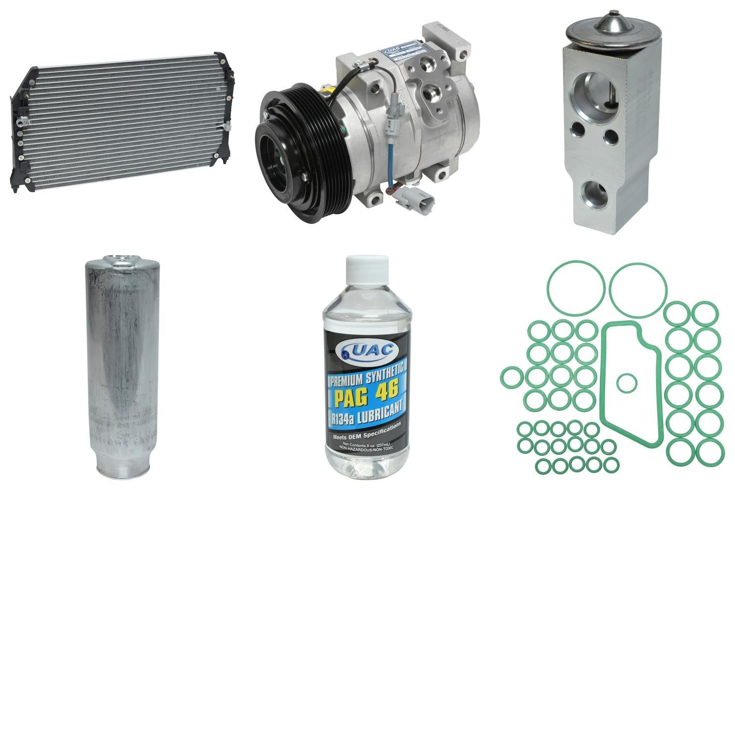 UAC A/C Compressor and Component Kit KT1974A main image