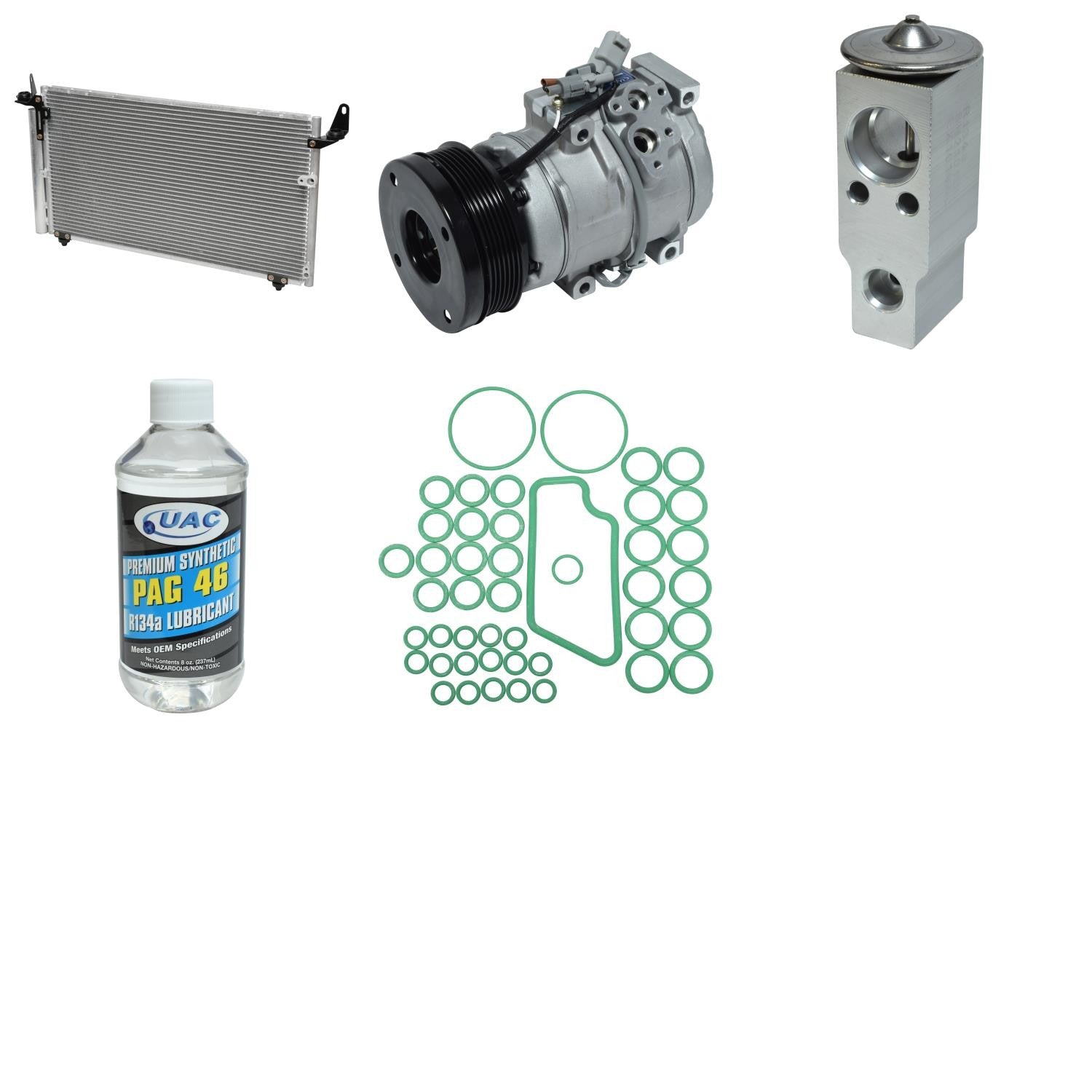 UAC A/C Compressor and Component Kit KT1980A main image