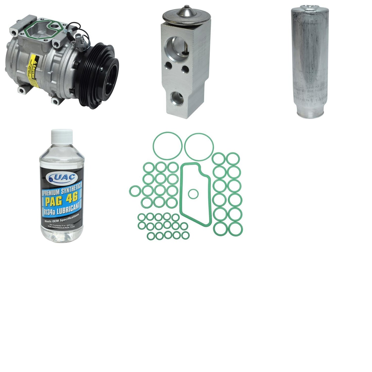UAC A/C Compressor and Component Kit KT3921 main image