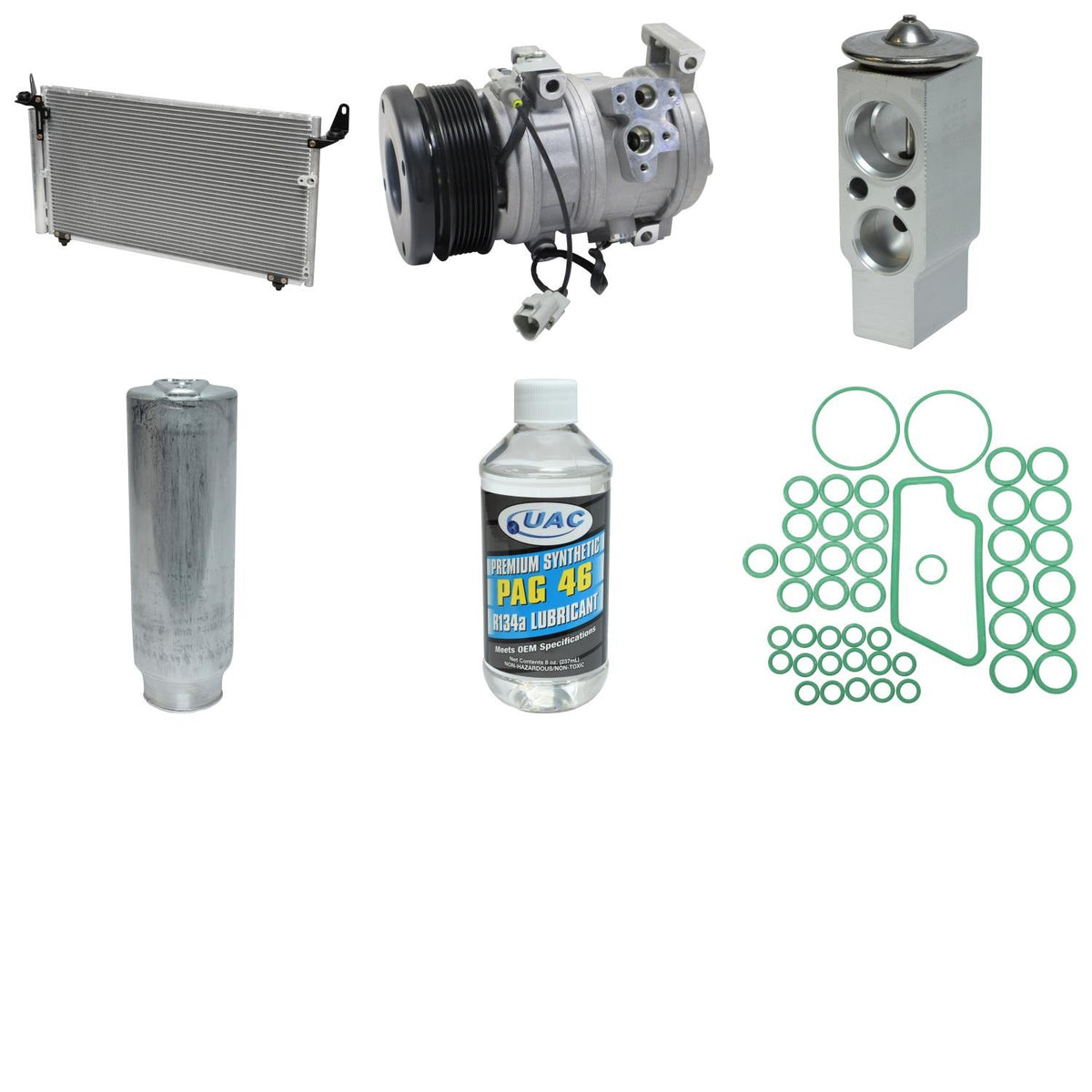 UAC A/C Compressor and Component Kit KT4065A
