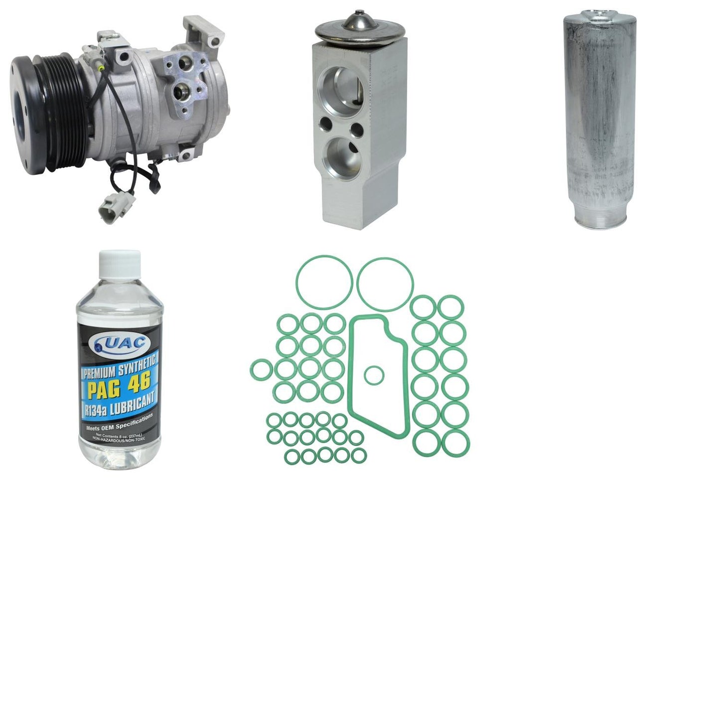 UAC A/C Compressor and Component Kit KT4065 main image