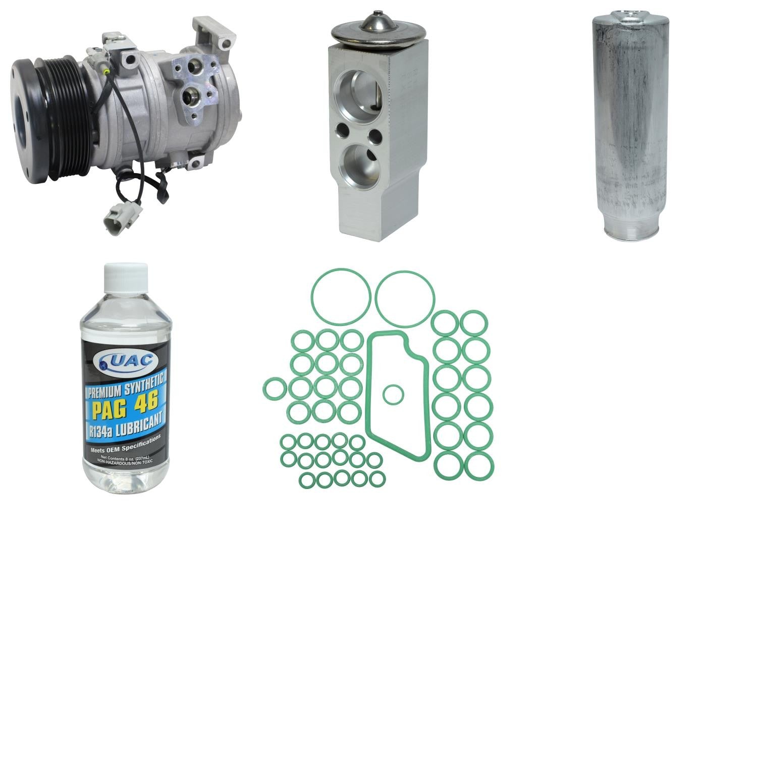 UAC A/C Compressor and Component Kit KT4065 main image