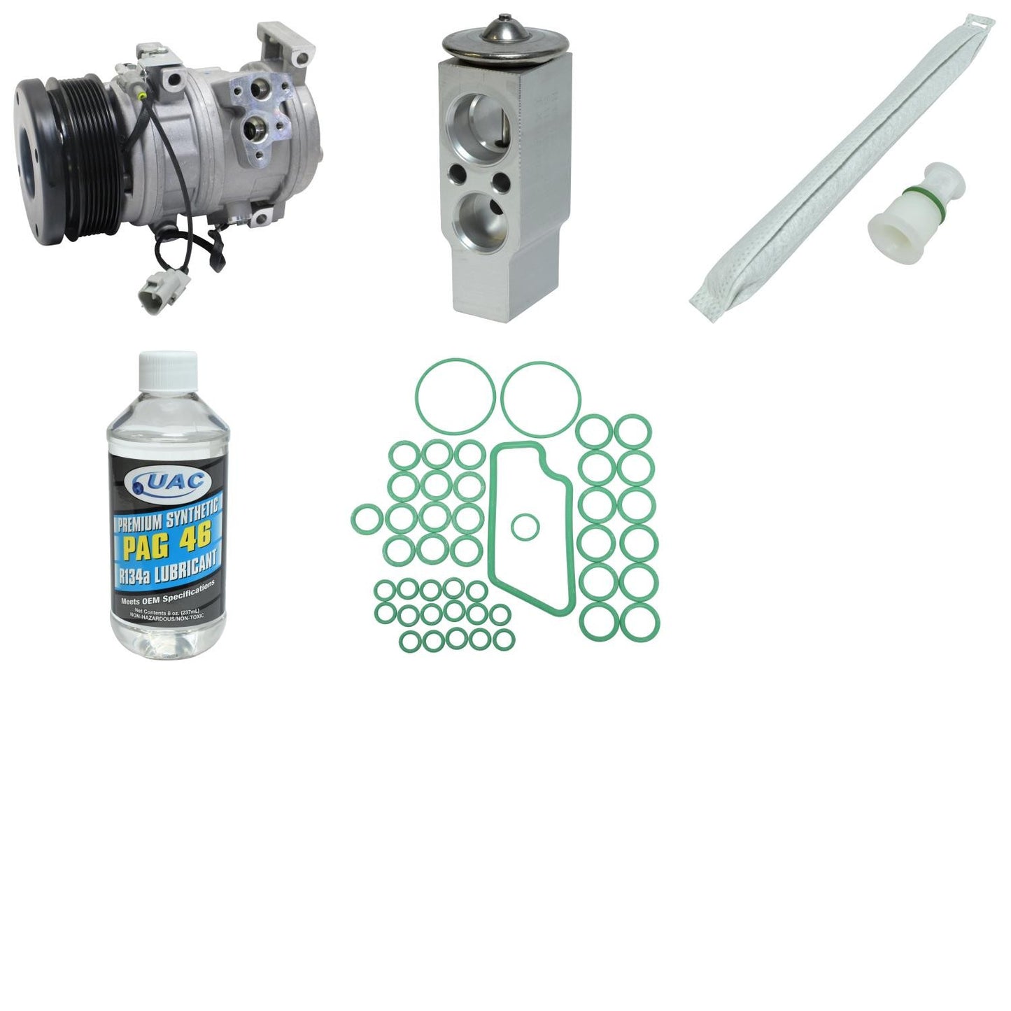 UAC A/C Compressor and Component Kit KT4068 main image