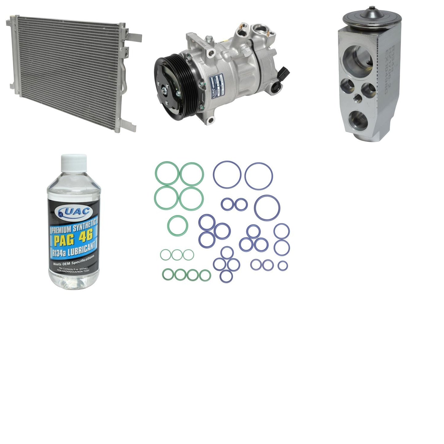 UAC A/C Compressor and Component Kit KT4916A main image