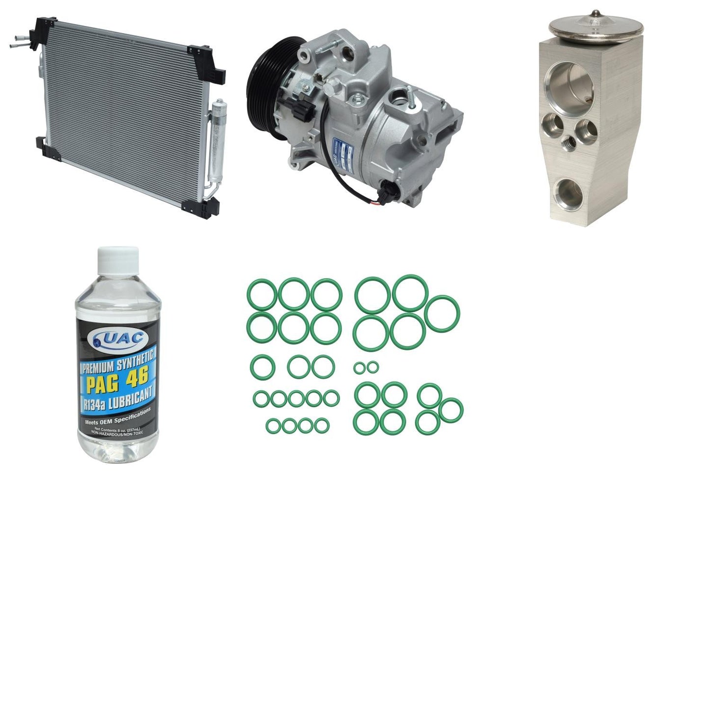 UAC A/C Compressor and Component Kit KT5112A main image