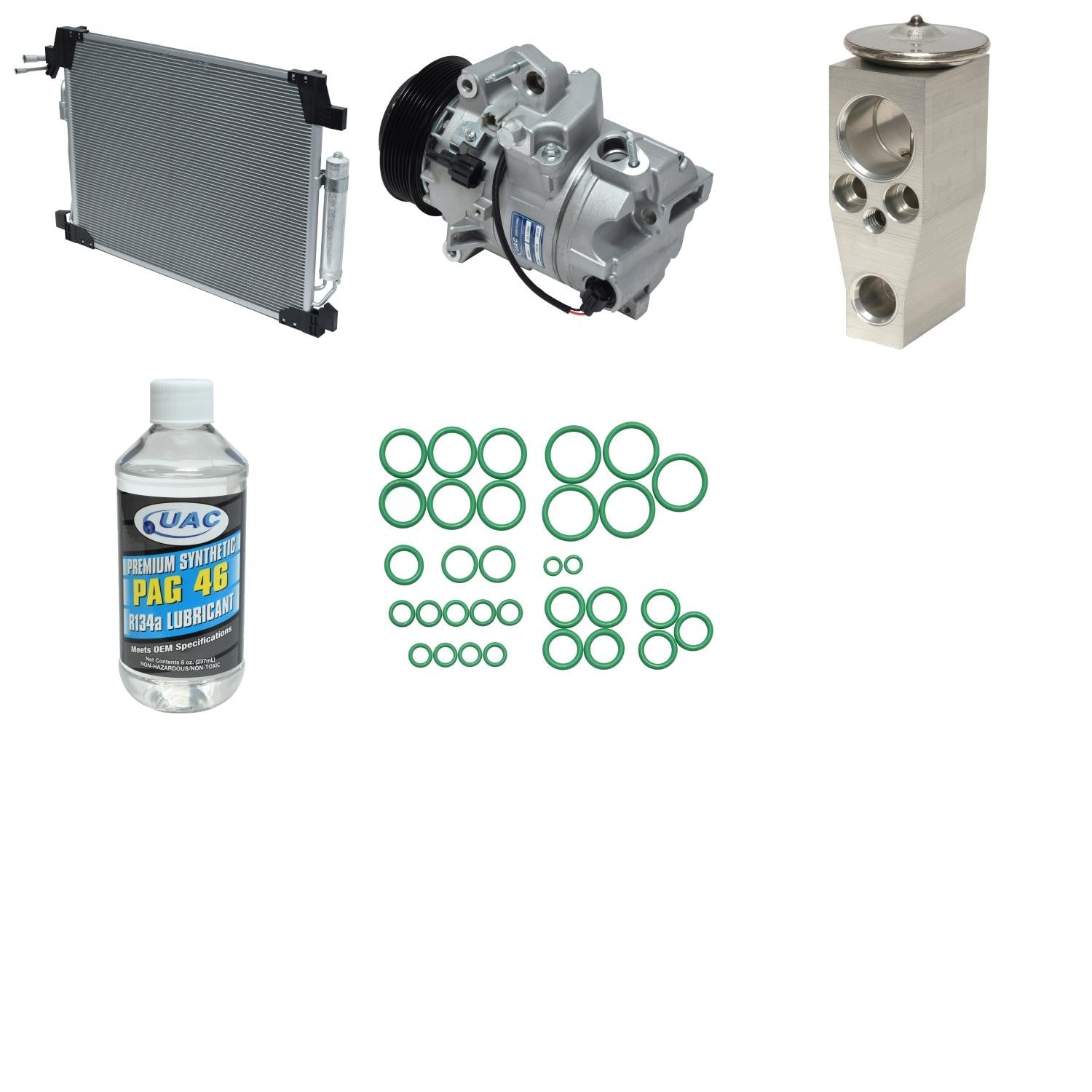UAC A/C Compressor and Component Kit KT5112A main image