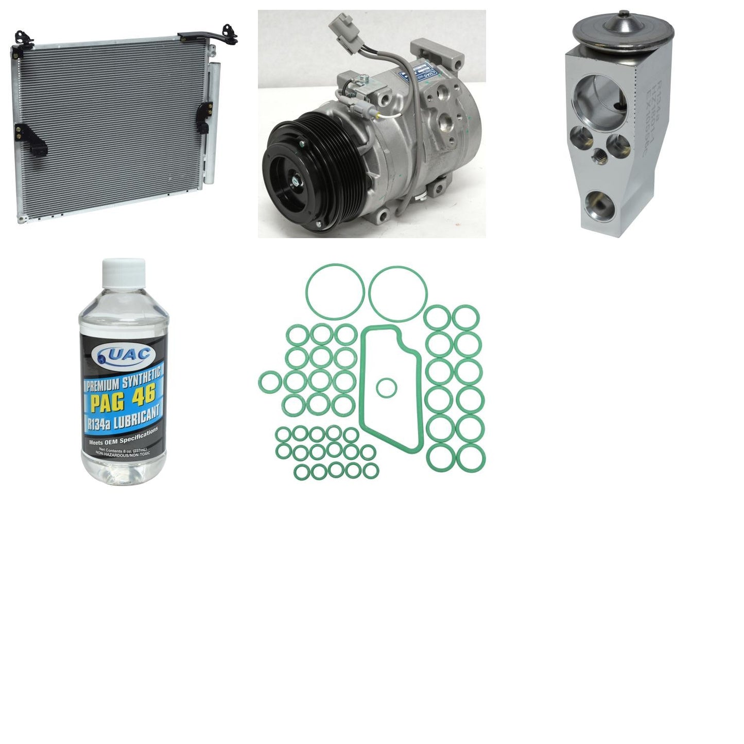 UAC A/C Compressor and Component Kit KT5193A main image