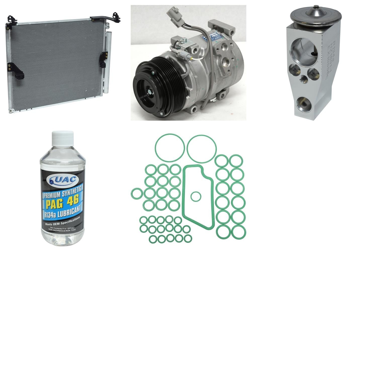 UAC A/C Compressor and Component Kit KT5193A main image
