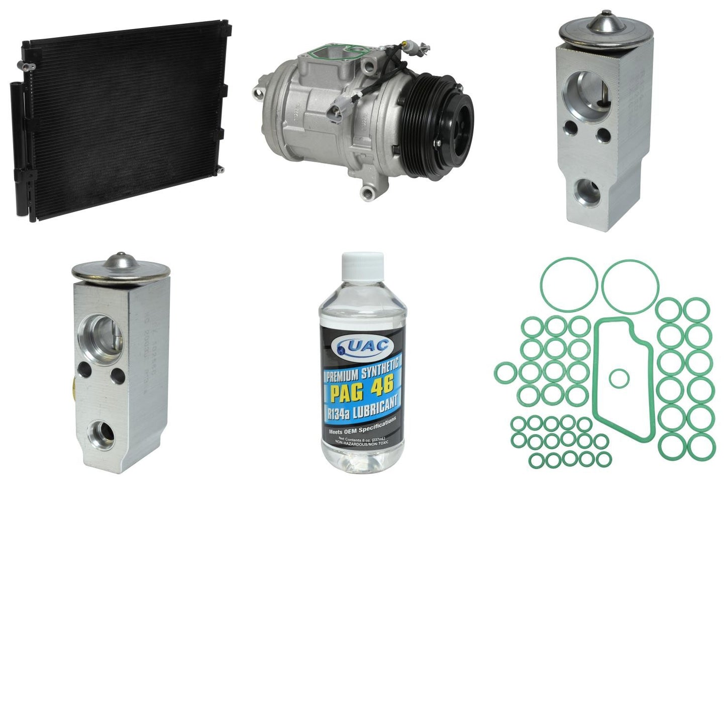 UAC A/C Compressor and Component Kit KT5196A main image