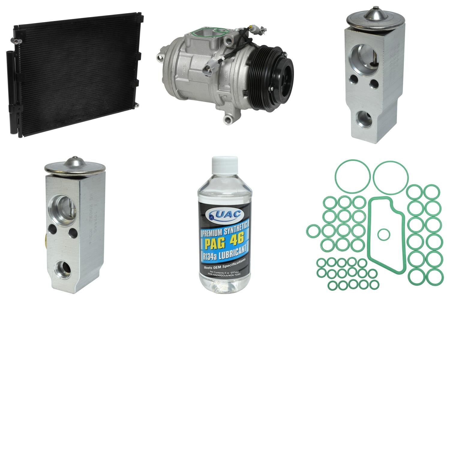 UAC A/C Compressor and Component Kit KT5196A main image