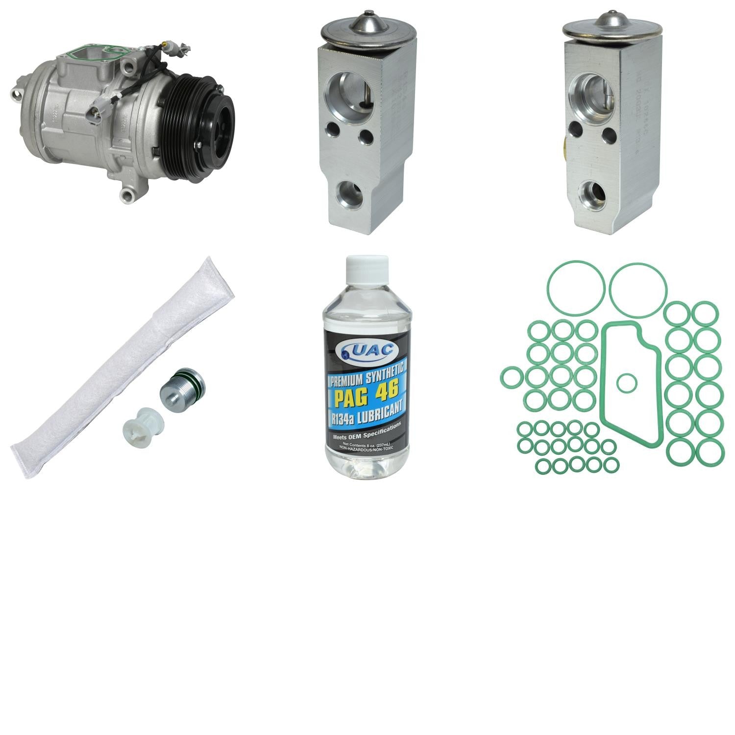 UAC A/C Compressor and Component Kit KT5196 main image