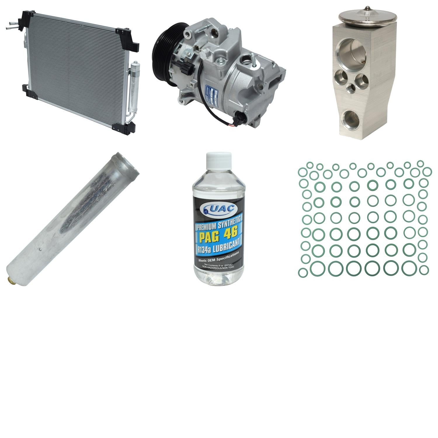 UAC A/C Compressor and Component Kit KT5526A main image