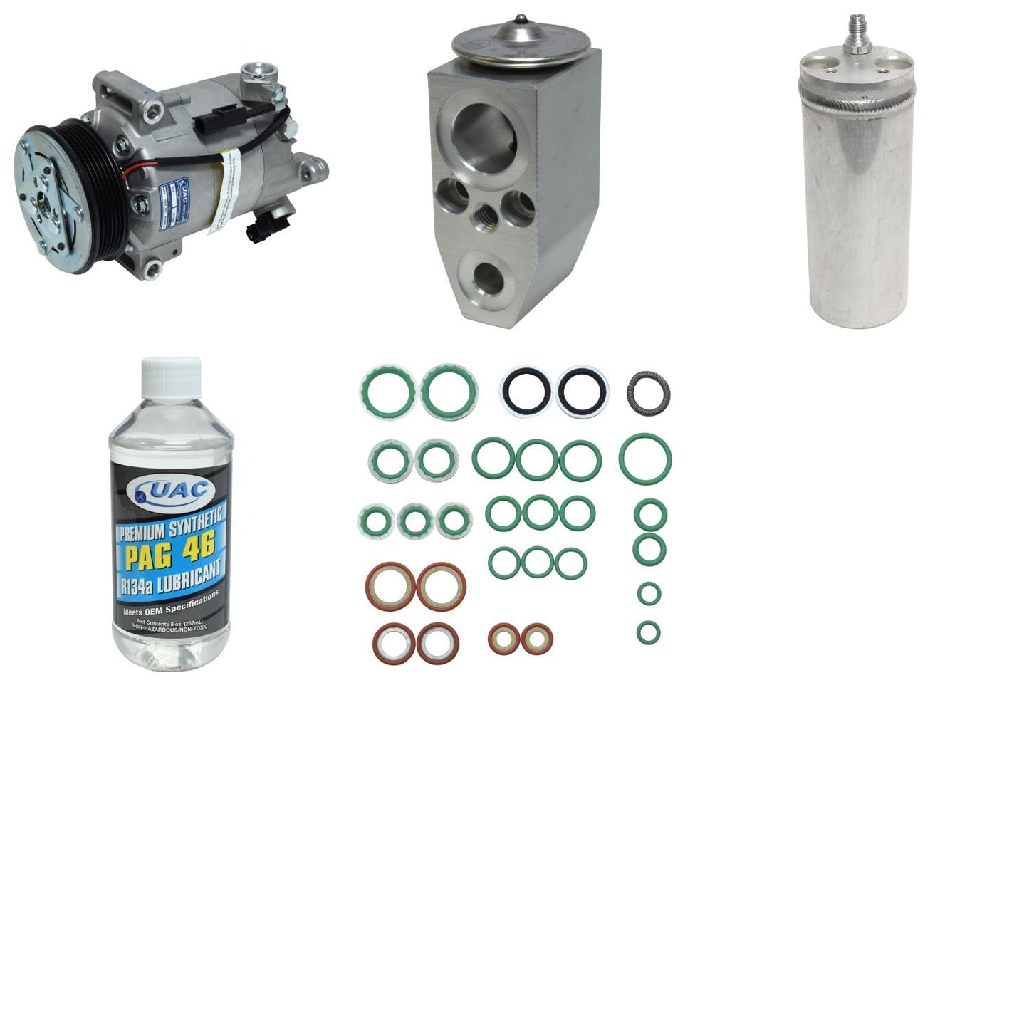 UAC A/C Compressor and Component Kit KT6039 main image