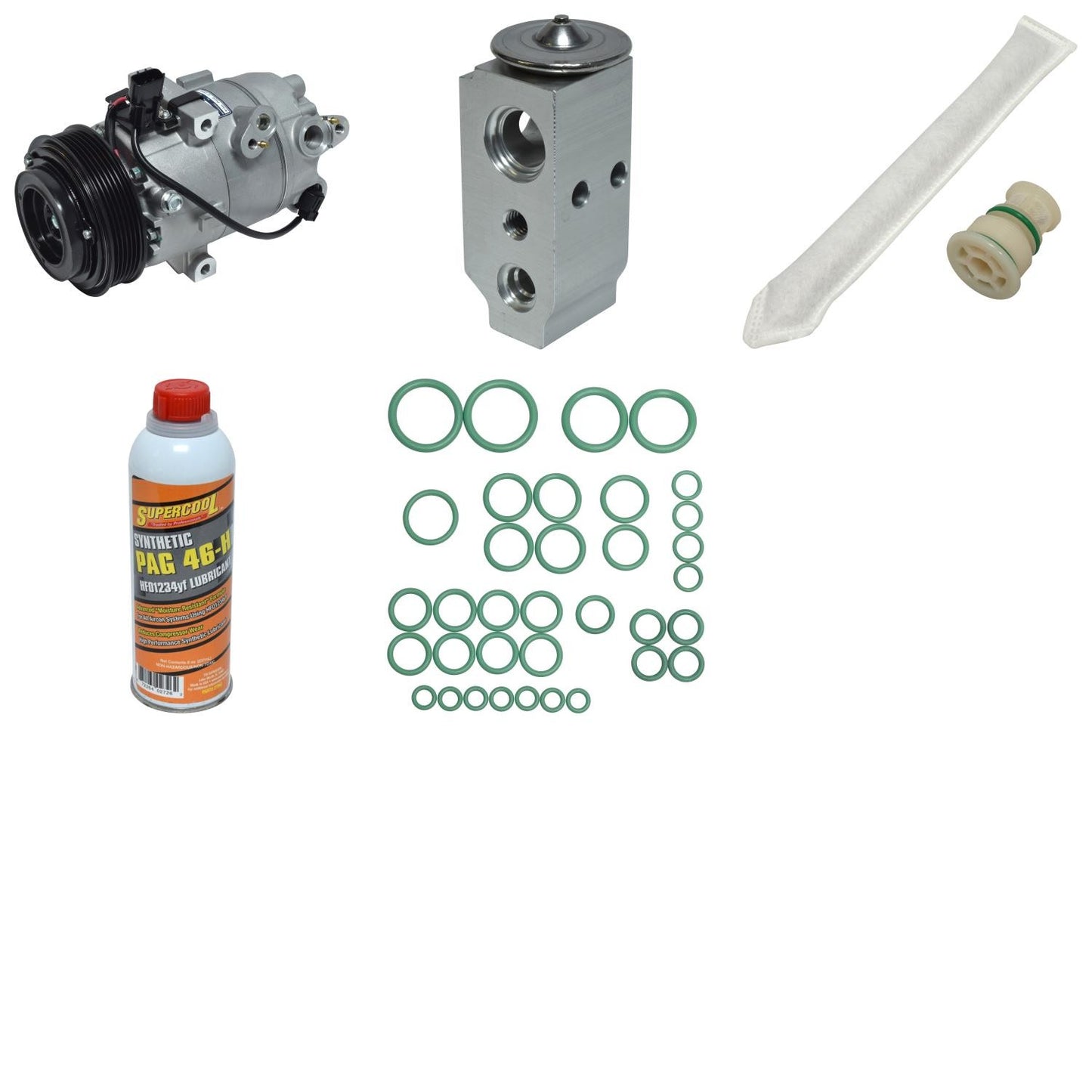 UAC A/C Compressor and Component Kit KT6061 main image
