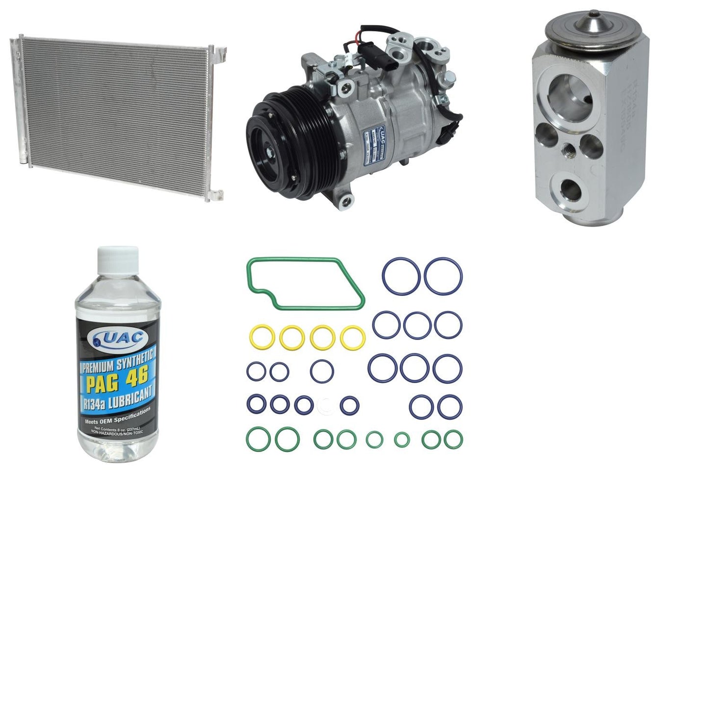 UAC A/C Compressor and Component Kit KT6241A main image