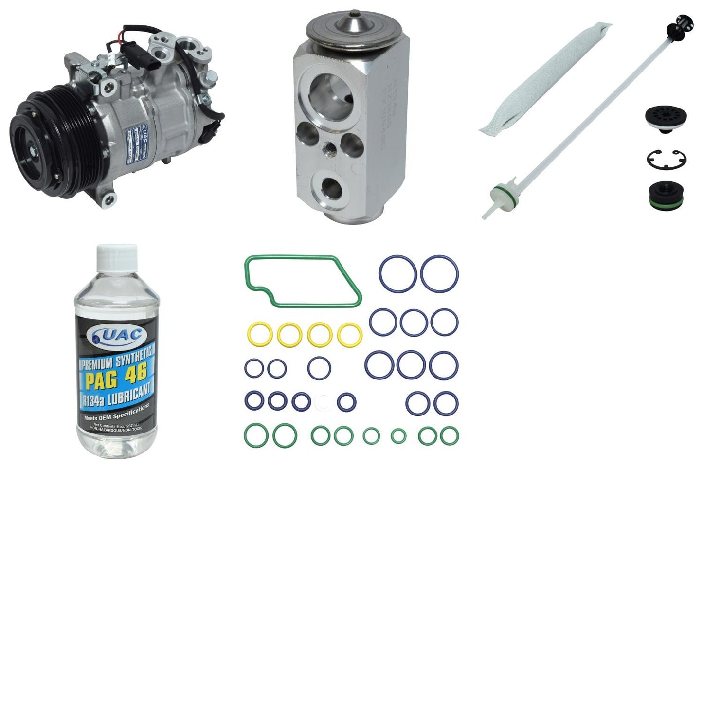 UAC A/C Compressor and Component Kit KT6241 main image