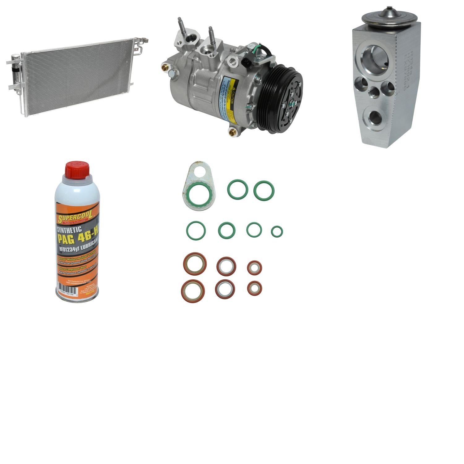 UAC A/C Compressor and Component Kit KT6310A main image