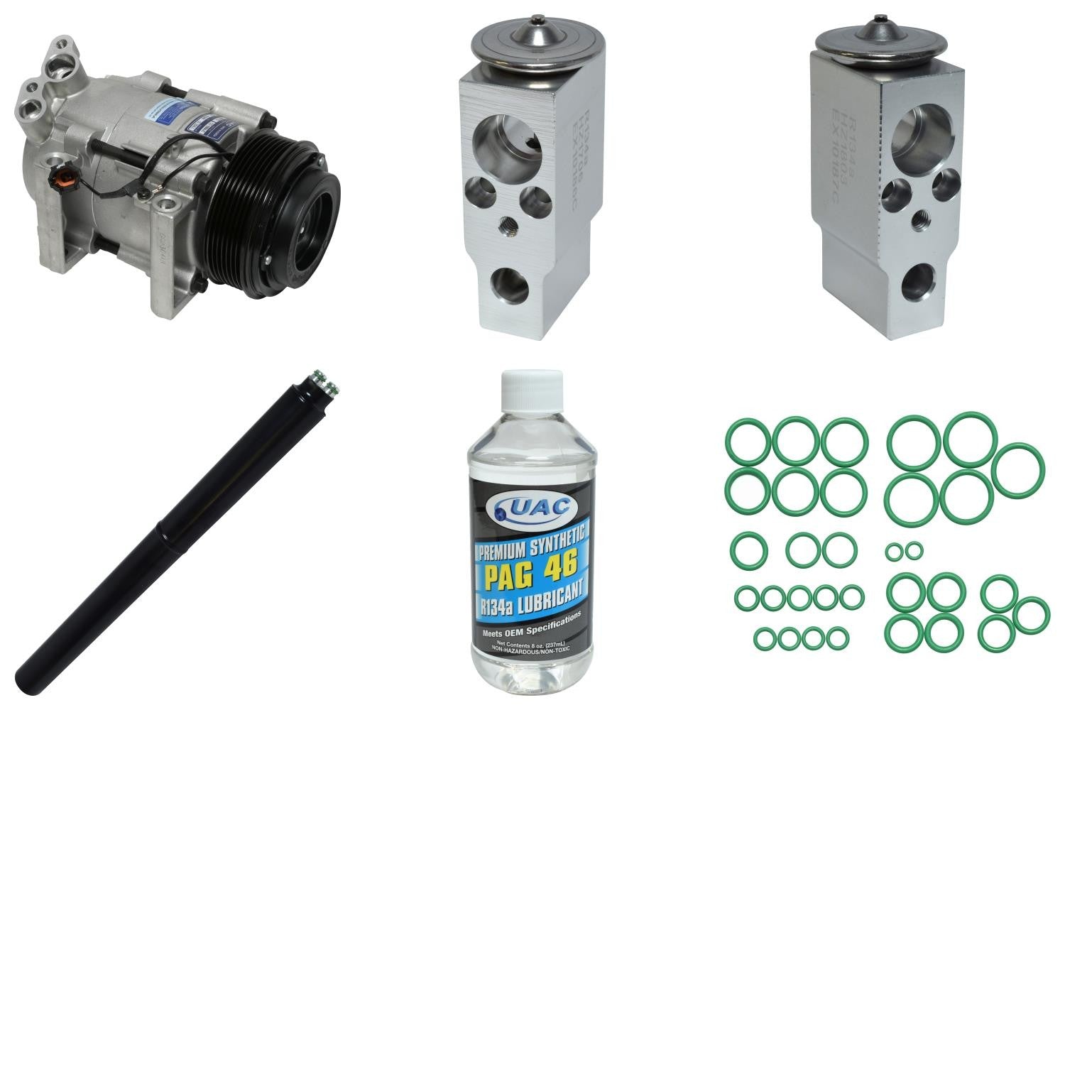 UAC A/C Compressor and Component Kit KT6349 main image