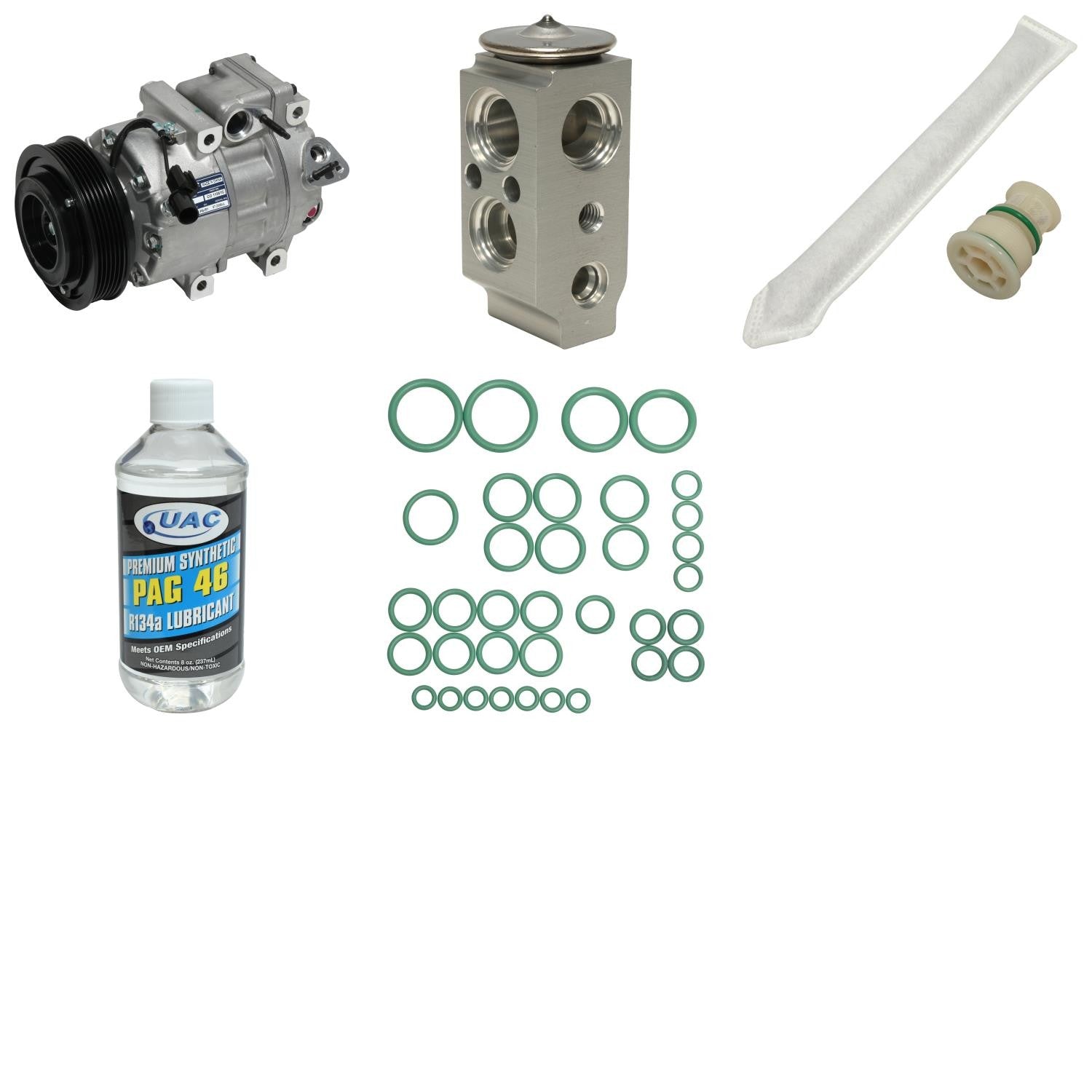 UAC A/C Compressor and Component Kit KT6352 main image