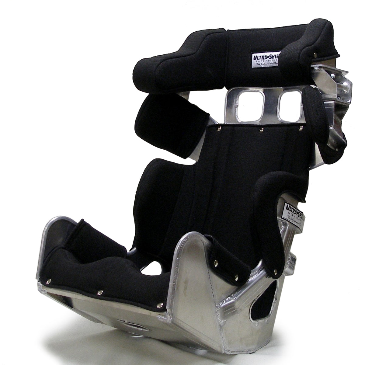 Ultra Shield 15in SFI 39.2 Late Model  Seat w/ Full Black Cove Seats and Components Seats main image