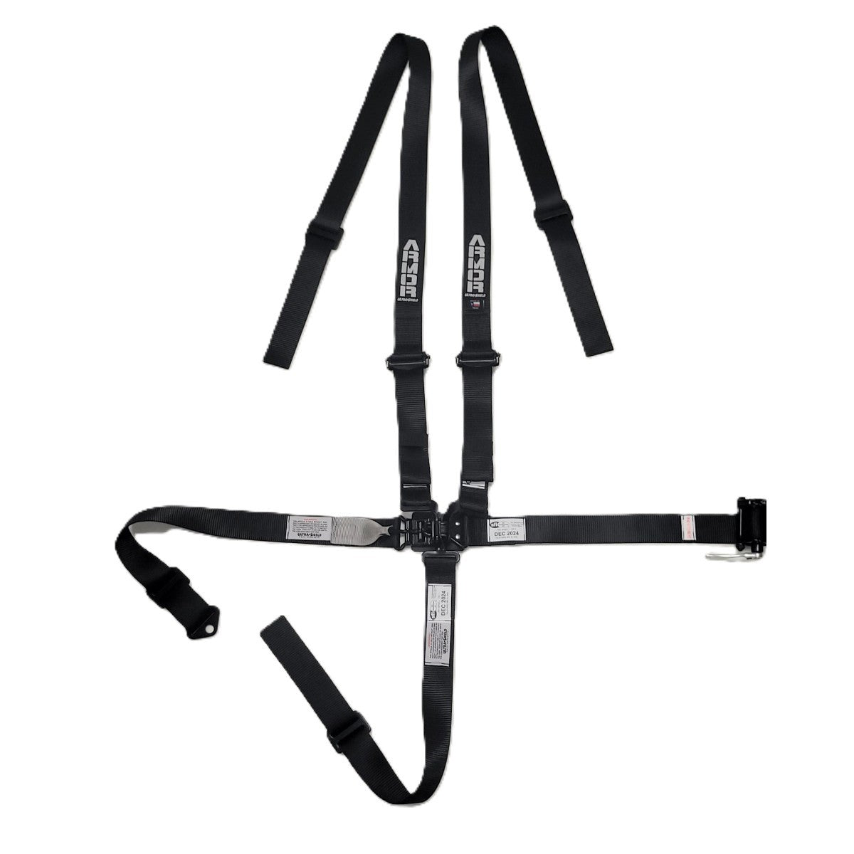 Ultra Shield Harness 5pt Armor 2in Ratchet Lap Left Side Safety Restraints Seat Belts and Harnesses main image