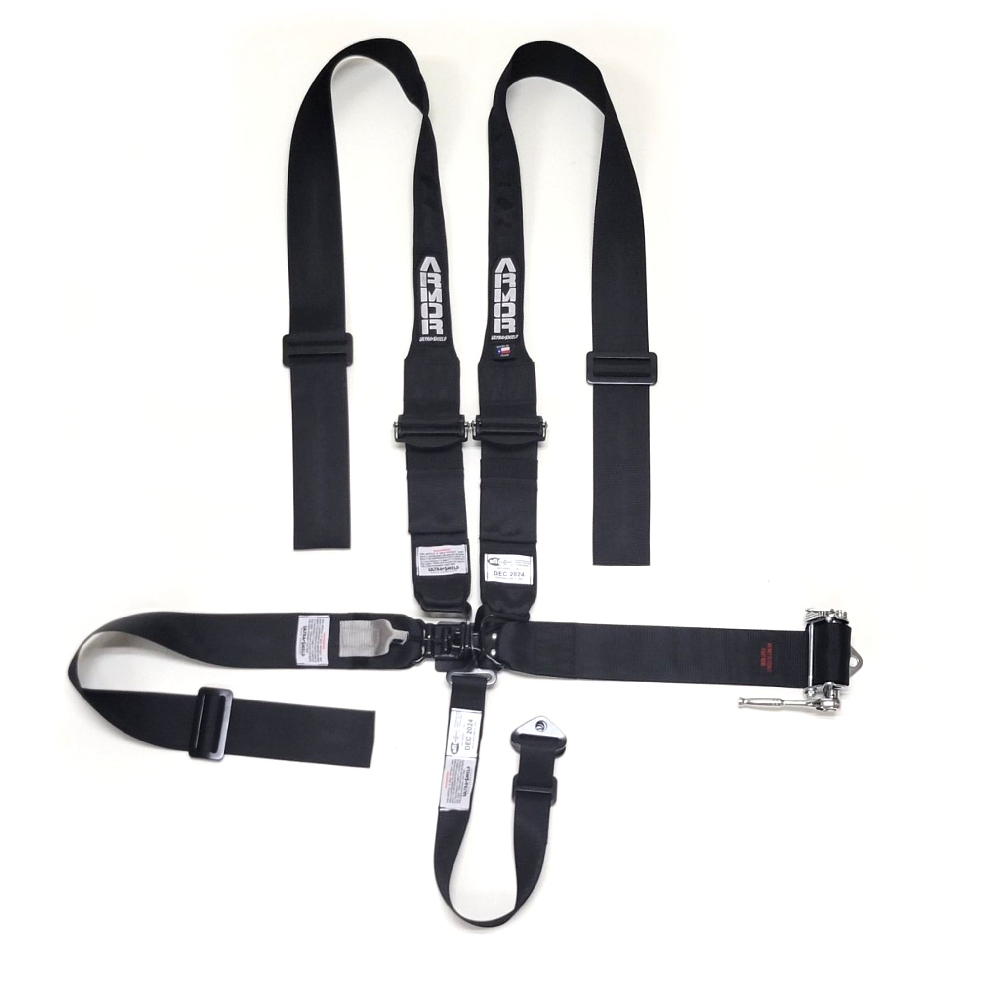 Ultra Shield Harness 5pt HANS Shldr Left Side Ratchet L&L Safety Restraints Seat Belts and Harnesses main image