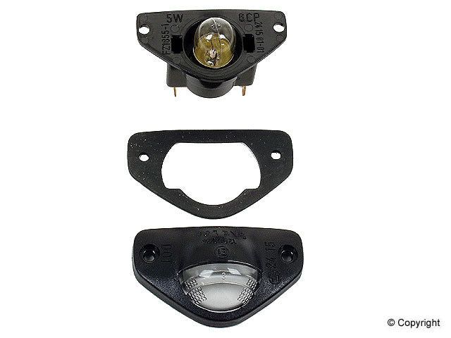 Ulo License Light, Each, D1:91163162004, D1S:911 631 620 04, JP1:860430143