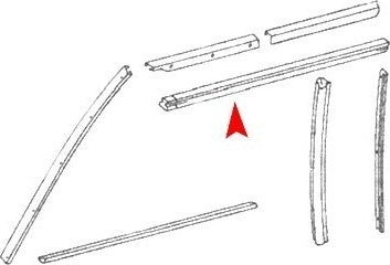 URO Convertible Top Seal 1077201078