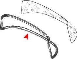 URO Back Glass Seal 1106700139