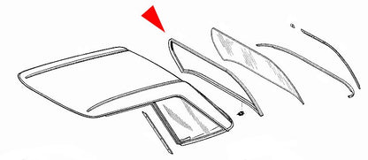 URO Convertible Top Seal 1136700039