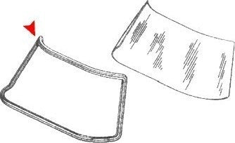 URO Windshield Seal 1136710220