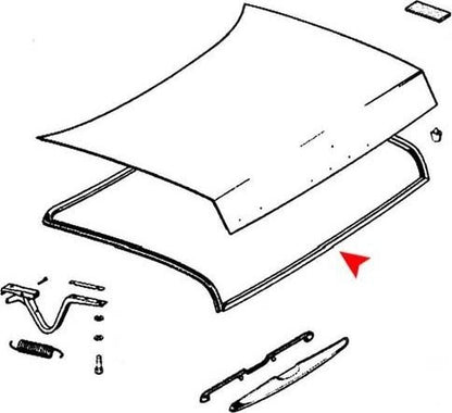 URO Trunk Seal - 114 758 0098