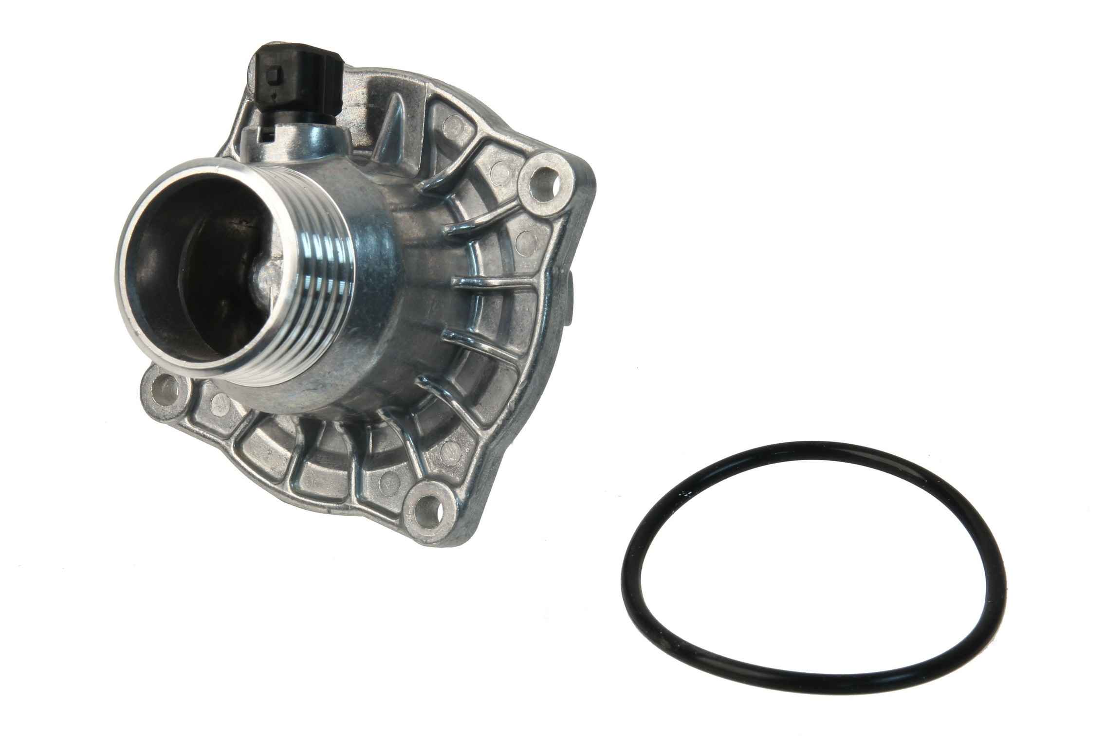 URO Engine Coolant Thermostat / Water Inlet Assembly 11531437526