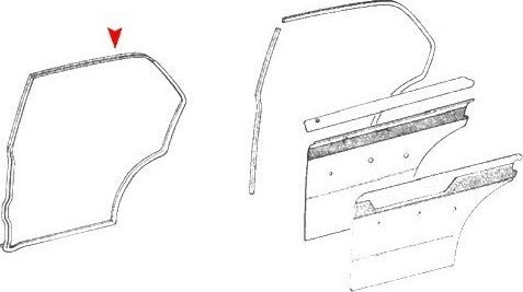 URO Door Seal 1157301478