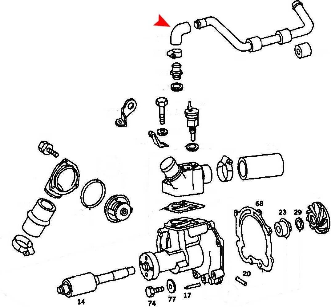 URO Radiator Coolant Hose 1162030282