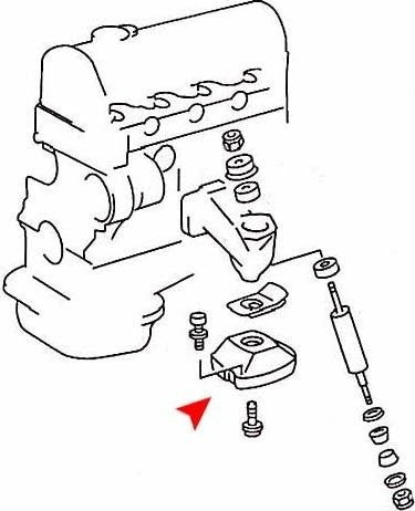 URO Engine Mount 1232413013